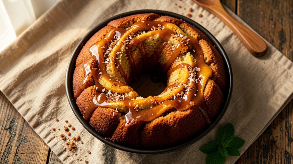 Bacardi Gold Rum Cake Recipe: Boozy Moisture and Caramelized Banana Swirls