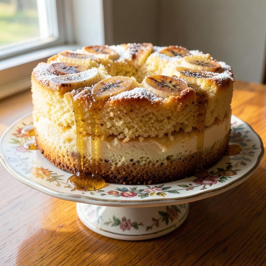 Banana Cake Recipe New Zealand: Golden Crust and Caramelized Banana Layers