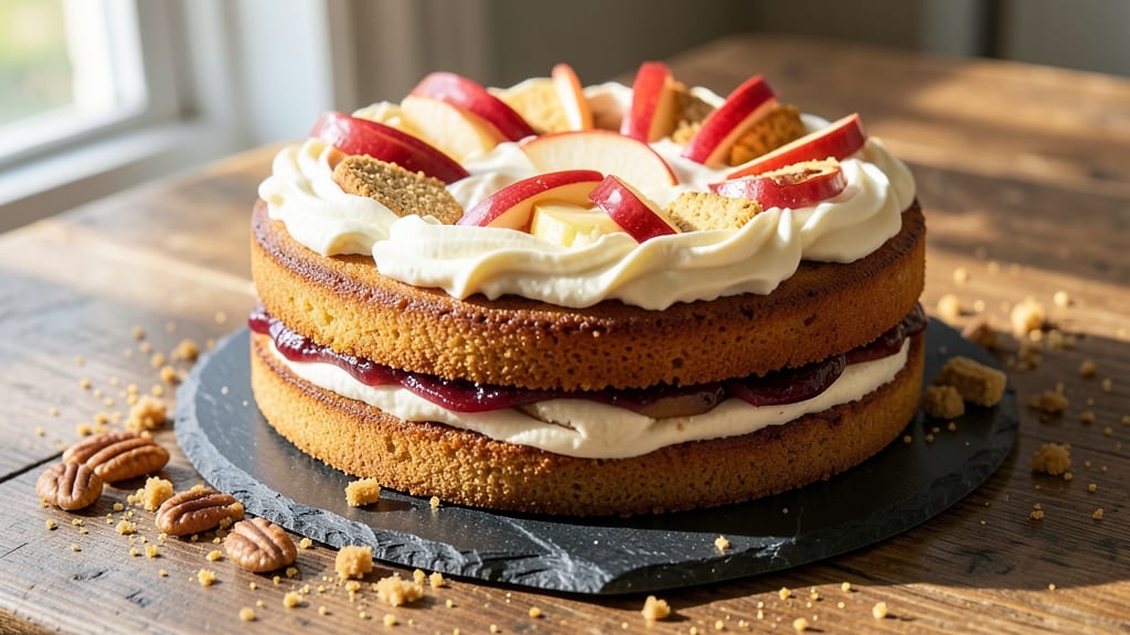 Apple Lady Apple Cake Recipe: Boozy Apple-Caramel Swirl With Crunchy Top