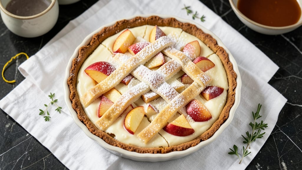 Apple Cheesecake Tarts Recipe: Crispy Galette Crust with Caramelized Apple Cream Cheese
