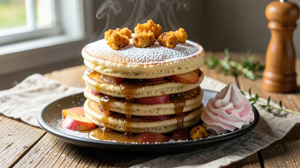 Apple Fritter Pancake Recipe: Golden Crunch and Caramelized Apple Bites
