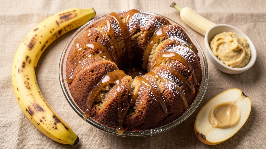 Banana Bundt Cake Recipe With Oil: Ultra Moist Layers and Golden Streusel Crown