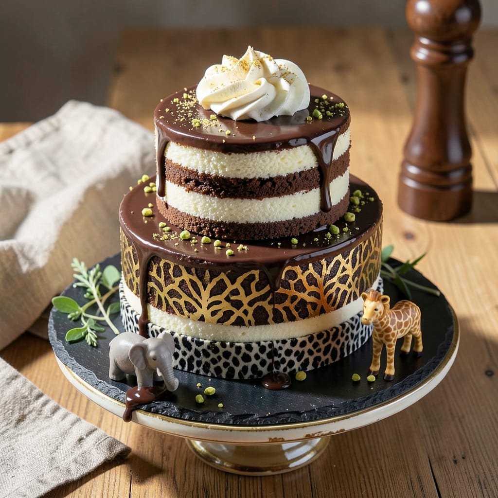 Animal Print Cake Recipe: Bold Patterns With Decadent Vanilla Frosting