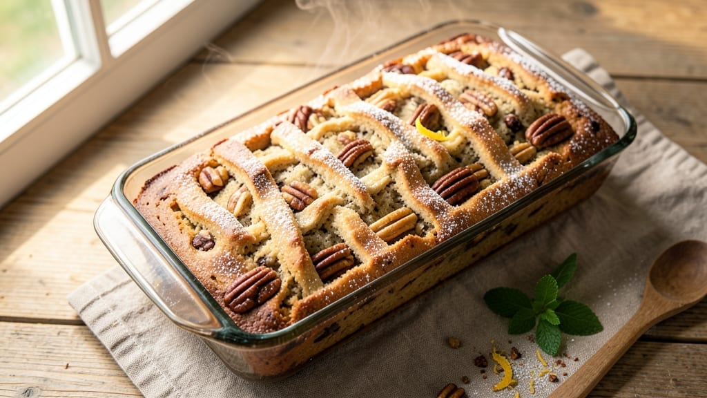 Banana Nut Bread Cake Recipe: Moist Crumb With Walnut Pecan Swirls