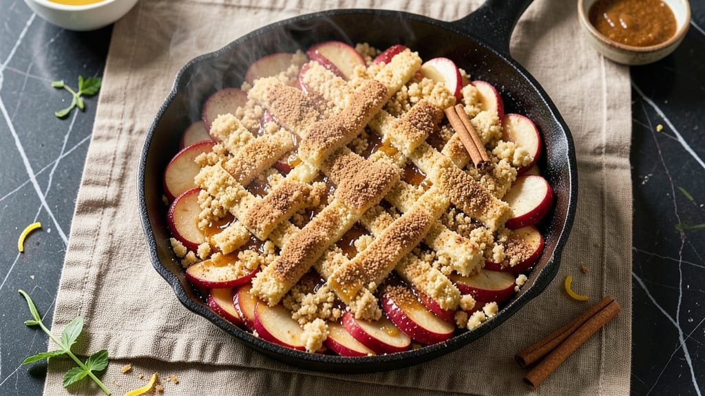Apple Crisp Recipe Using Yellow Cake Mix: Streusel Crown Over Ultra-Moist Apple Layers