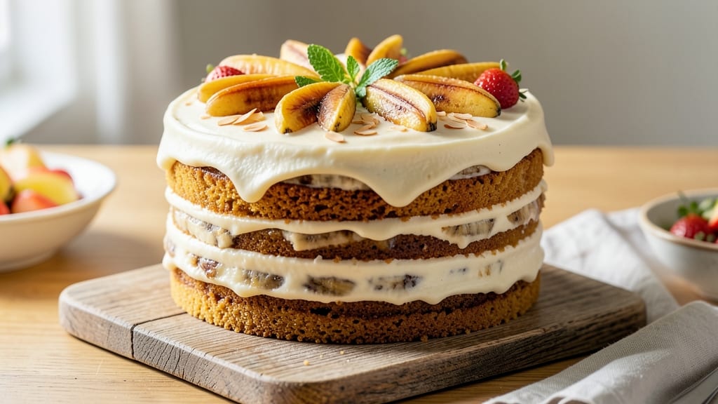 Banana Cake Recipe With Almond Milk: Moist Layers and Nutty Creaminess in One Bowl