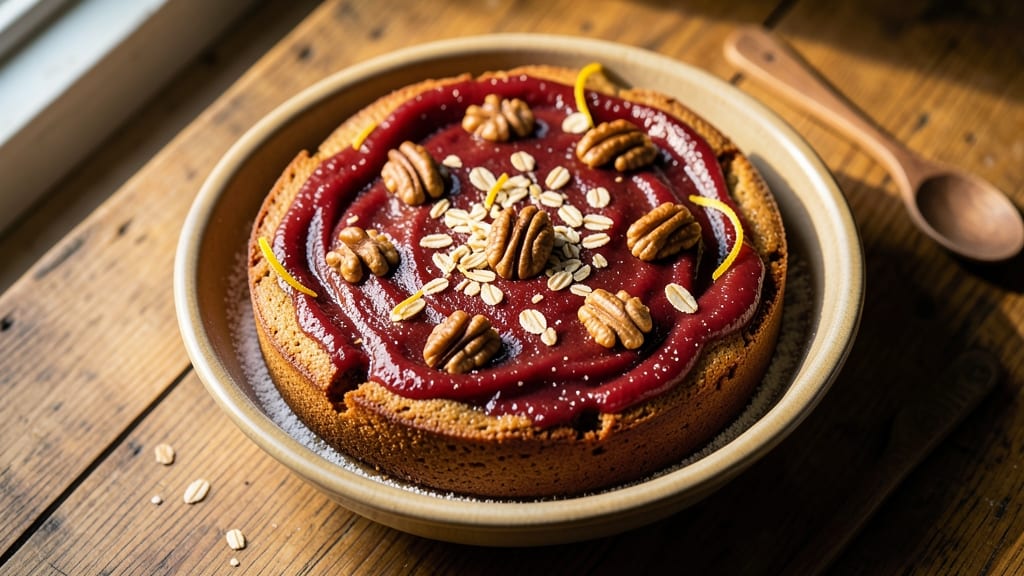 Apple Puree Cake Recipe UK: Spiced Rum Streusel Crown Over Ultra-Moist Layers