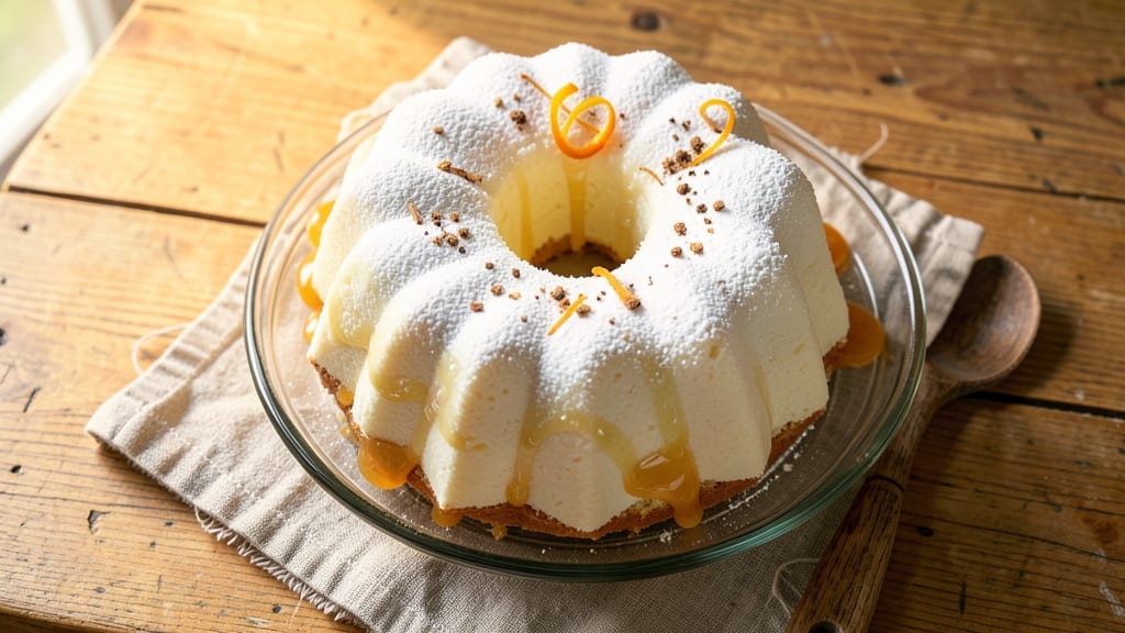 Angel Food Bundt Cake Recipe: Light-as-Air Cloud With Vanilla Bean Swirls