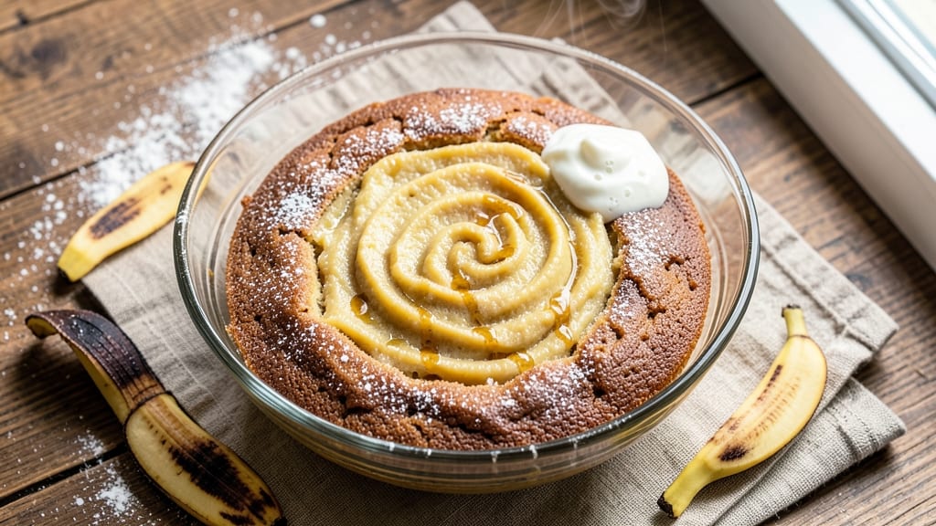 Banana Cake Recipe Without Egg in Microwave: Single-Serve Warmth in 60 Seconds