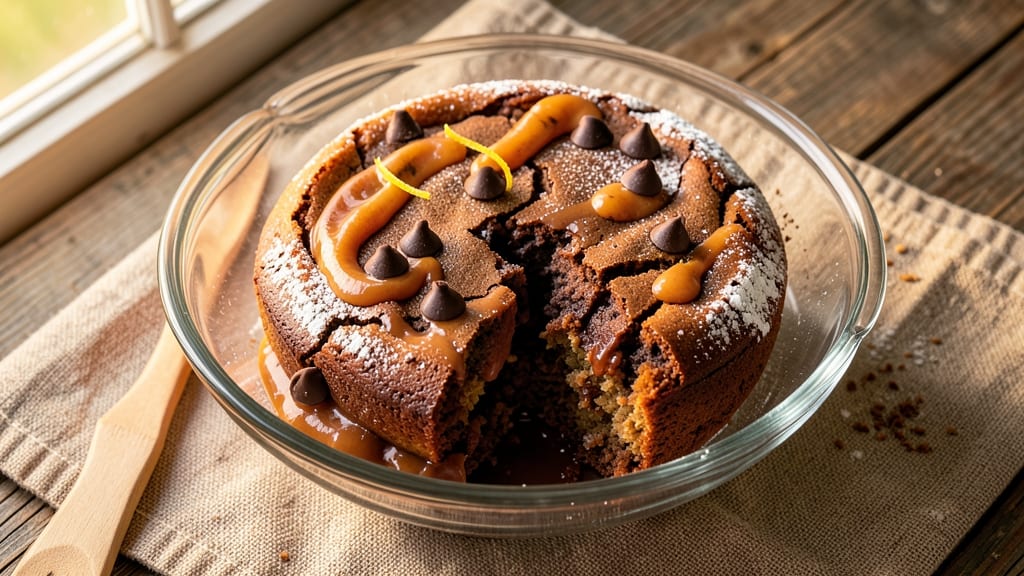 Banana Chocolate Microwave Cake Recipe: Fudgy Swirls and Crispy Edges in 5 Minutes