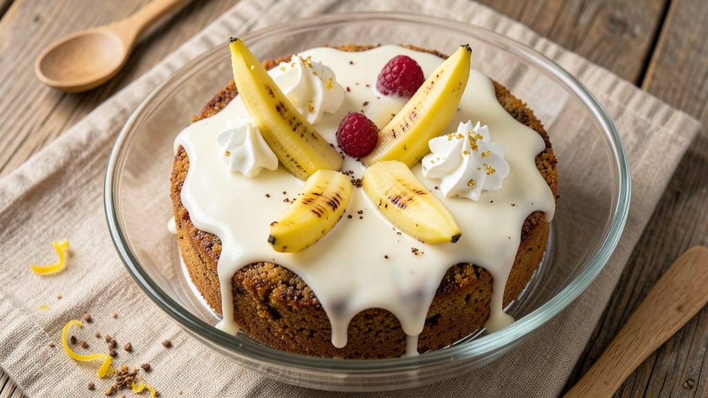 Banana Cake Recipe With Heavy Cream: Ultra Moist Layers and Creamy Swirl Harmony
