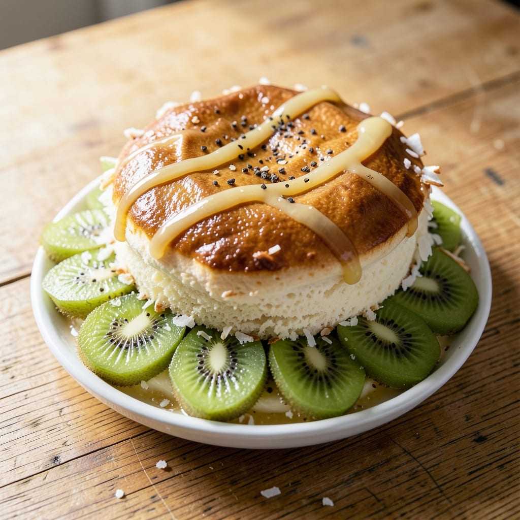 Australian Pavlova Cake Recipe: Crispy Meringue Shell With Light Kiwi Lime Filling