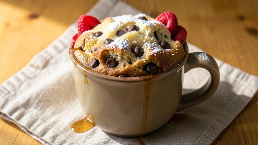 Banana Chocolate Chip Mug Cake Recipe: Single-Serve Warmth in 5 Minutes