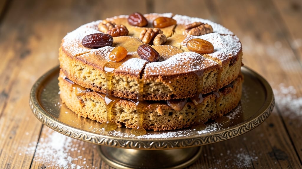 Bakers Bakery Date Nut Cake Recipe: Moist Layers With Caramelized Date Swirls