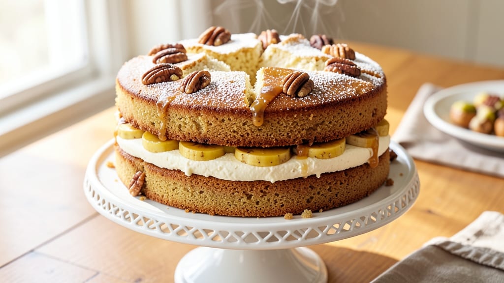 Betty Crocker's Banana Nut Cake Recipe: Warm Spice and Toasted Nut Crunch