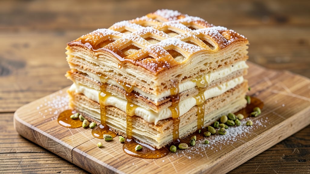 Armenian Gata Cake Recipe: Layered Honey-Sweetened Delight