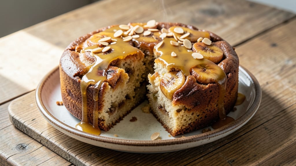 Banana Cake Recipe Australia: Golden Streusel Crown Over Spiced Vanilla Layers
