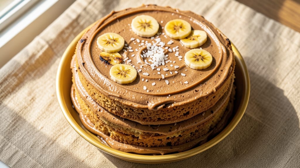 Banana Biscoff Cake Recipe: Boozy Caramelized Layers With Buttery Streusel Crown