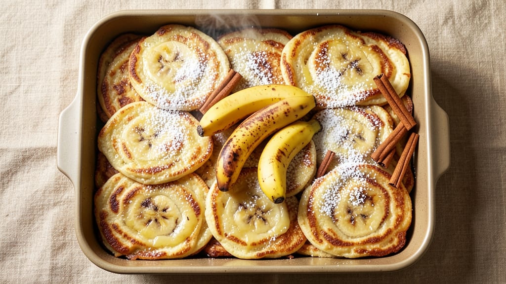 Banana Pancake Bake Recipe: One-Dish Brunch That Feeds a Crowd