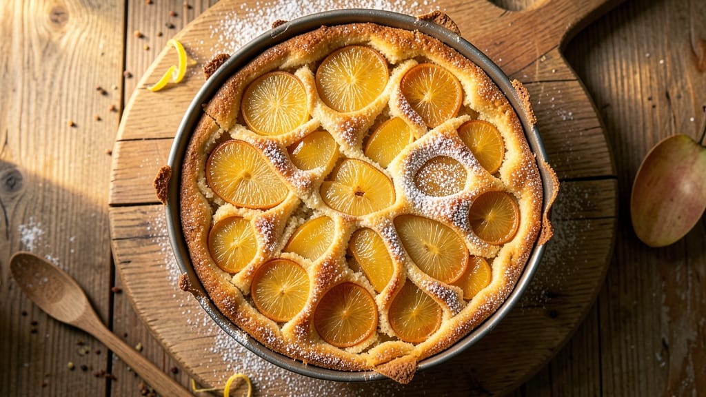 Anjou Pear Cake Recipe: Buttery Streusel Crown Over Spiced Fruit Layers
