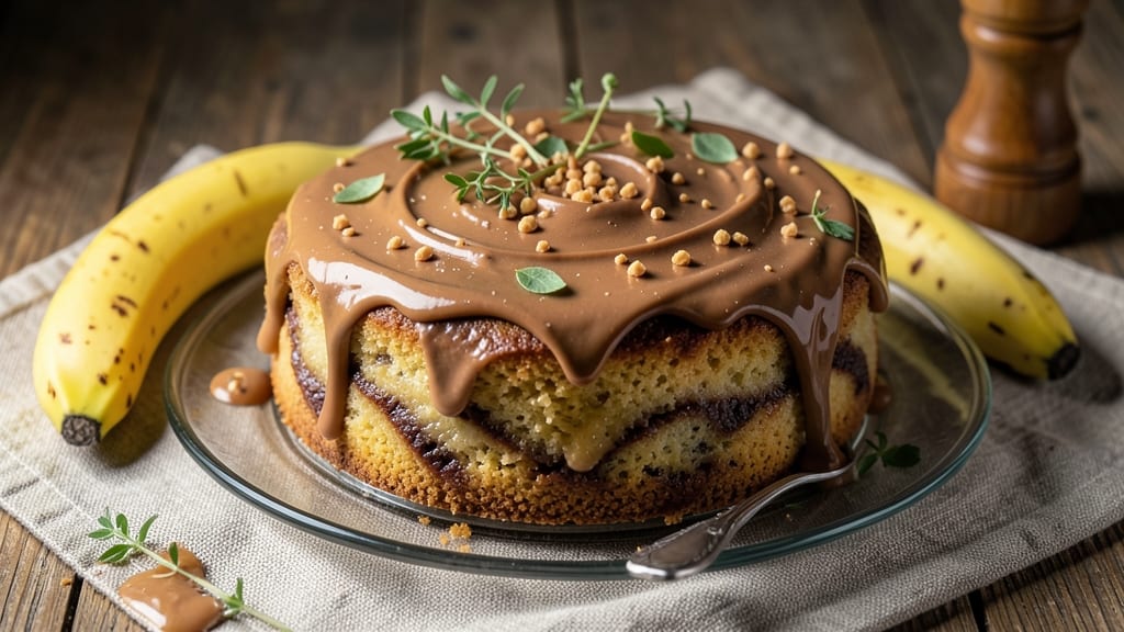 Banana Cake With Peanut Butter Icing Recipe: Nutty-Sweet Swirl That Disappears in Minutes