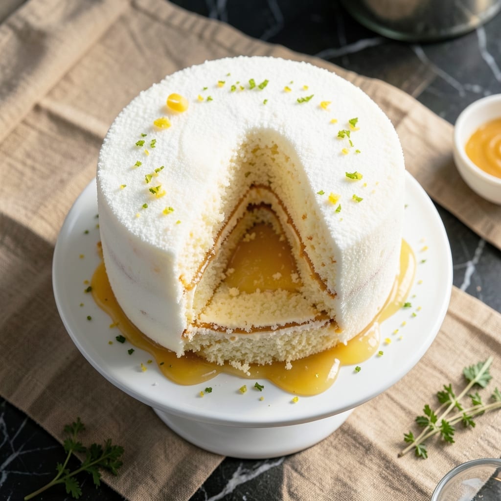 Angel Food Tunnel Cake Recipe: Airy Layers With Citrus-Zest Brightness