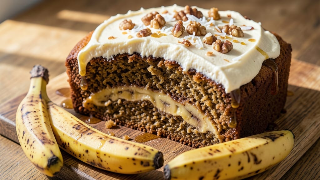Banana Cake Recipe With 3 Bananas: Triple Banana Moisture and Warm Spice Swirl