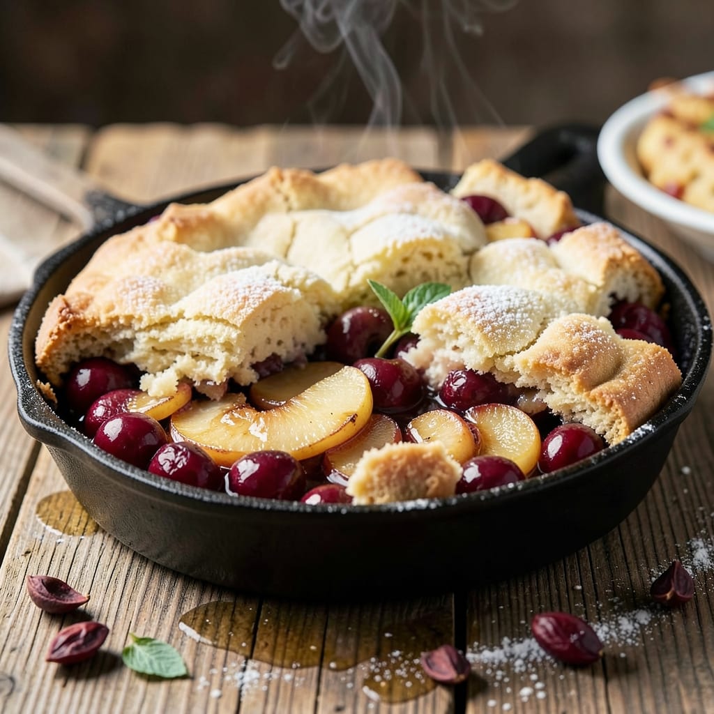 Apple Cherry Dump Cake Recipe: One-Pan Warm Spice and Fruit Fusion