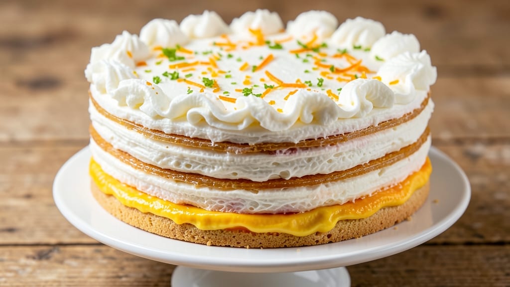 Angel Hair Cake Recipe: Ethereal Layers With Citrus-Zest Magic