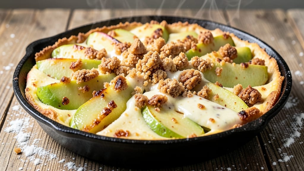 Apple Cheesecake Streusel Dump Cake Recipe: No-Bake Cheesecake Flavor in One Bowl
