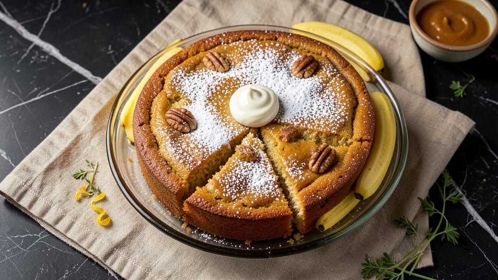 Banana Cake Made With Sour Cream Recipe: Ultra Moist Layers With Secret Creaminess Boost