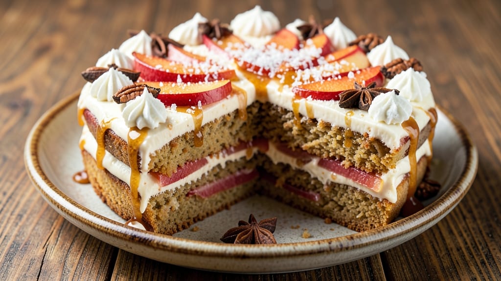 Apple Spice Cake Recipe From Scratch: Warm Vanilla-Apple Swirls With Buttery Streusel Crown