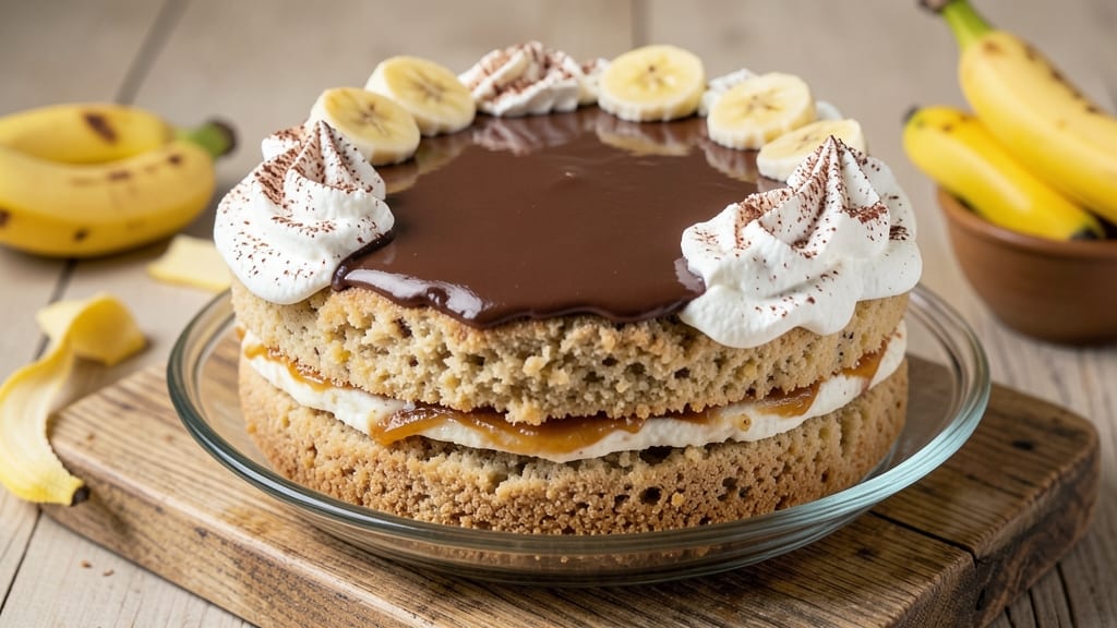 Banana Cake No-Bake Recipe: No-Oven Needed, Creamy Banana Bliss