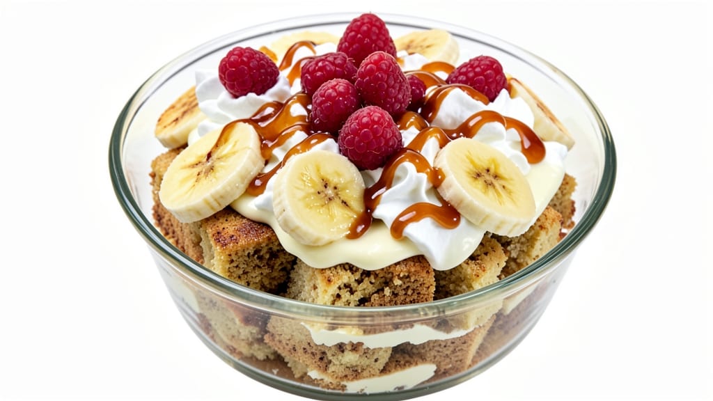 Banana Cake Trifle Recipe: Layered Magic With Crunchy Crown