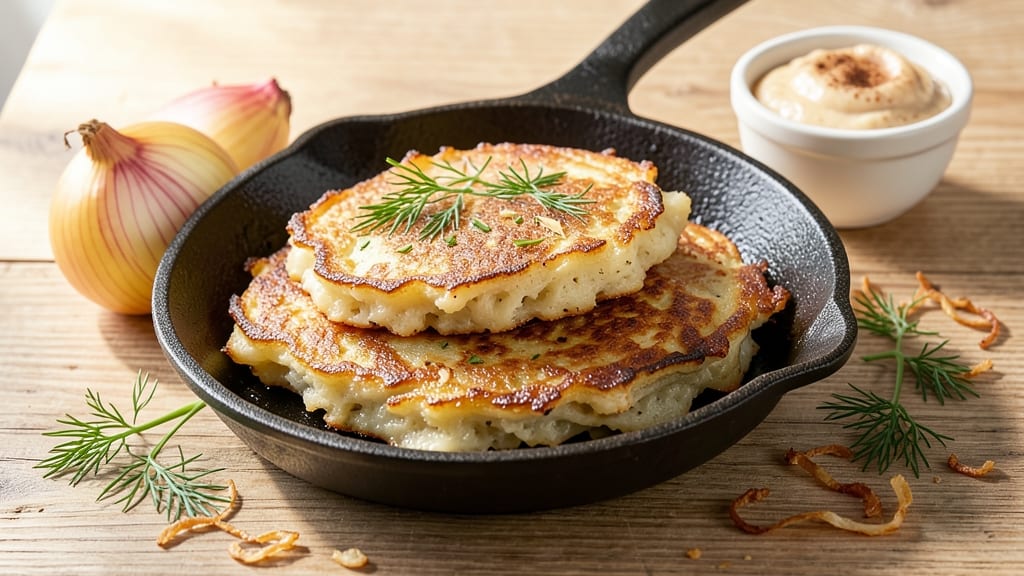 Authentic Potato Pancakes Recipe: Crispy Edges and Fluffy Potato Hearts
