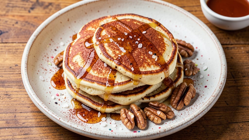 Aunt Jemima Banana Pancakes Recipe: Fluffy Stacks With Caramelized Banana Streusel