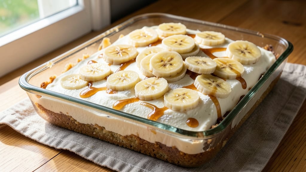 Banana Cream Cheesecake Bars Recipe: Velvety Swirls and Buttery Crust in One Bite
