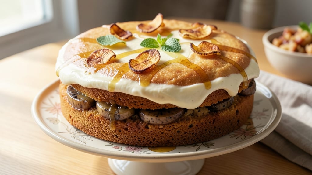 Banana Cake Recipe With Yogurt and Oil: Moist Layers From Simple Pantry Staples