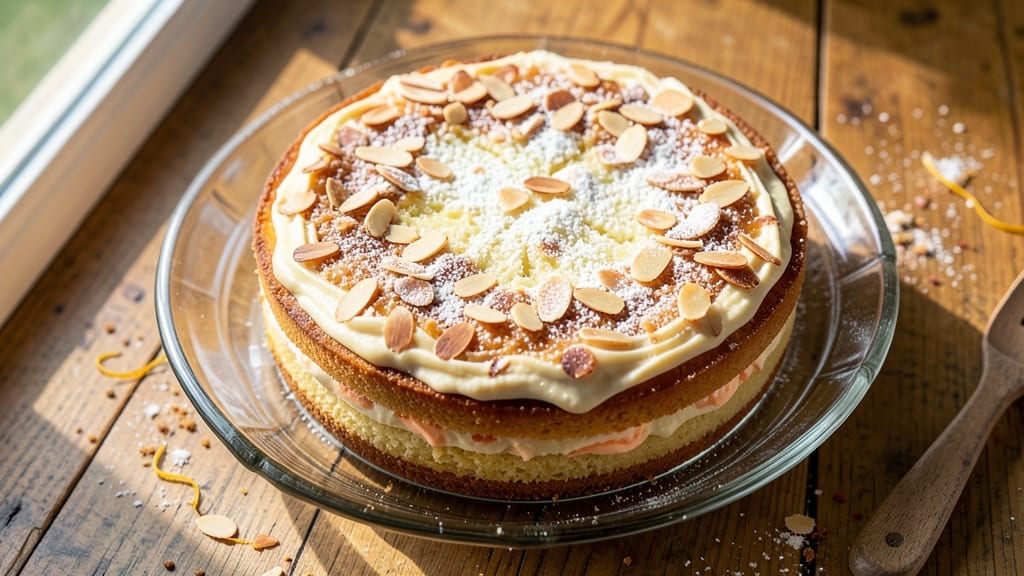 Ann Page's Spanish Bar Cake Recipe: Boozy Orange Swirls and Crunchy Top Layers