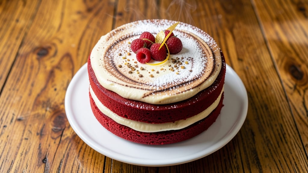 Bakery-Style Red Velvet Cake Recipe: Deep Chocolate Swirls and Cream Cheese Frosting