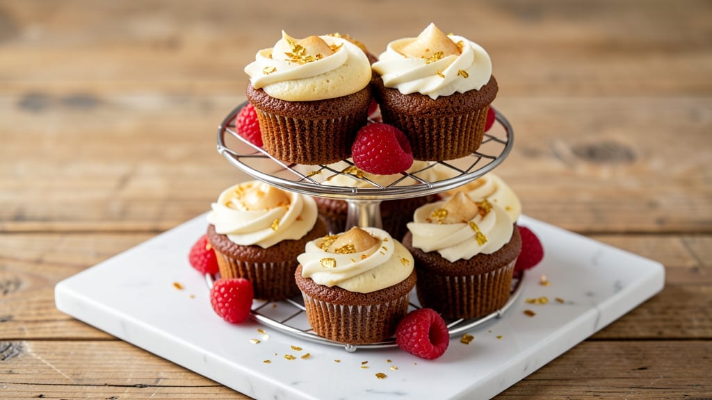 Baked and Wired Cupcakes Recipe: Stable Stems for Perfectly Placed Frosting