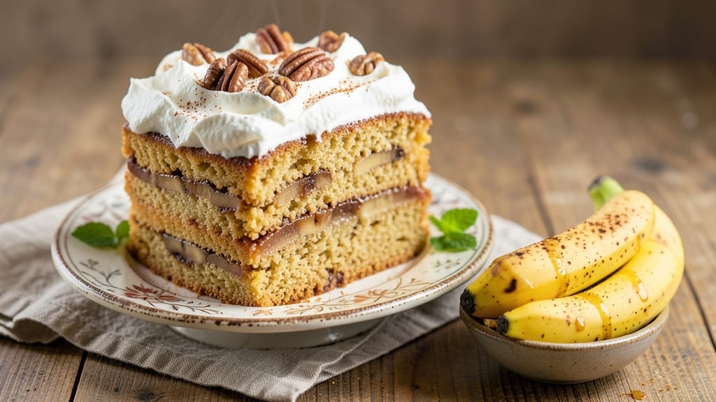 Banana Cake Recipe No Sugar: Naturally Sweetened Moistness With Caramelized Banana Streusel