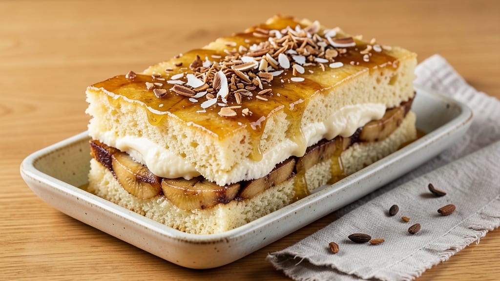 Banana Cake Recipe in Malayalam: Cardamom-Spiced Moistness With Toasted Coconut Twist